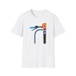 Half Scooter T-Shirt - SA - White