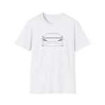 86 Front T-Shirt - SA - White