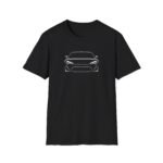 86 Front T-Shirt - SA - Black