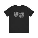 Model Dad T-Shirt - SA - Black