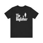 Dog Father T-Shirt - SA - Black