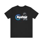 Top Dad T-Shirt - SA - Black